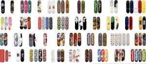 skateboard decks